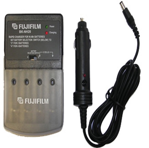 Зарядное устройство для аккумуляторов Fujifilm BK-NH2 автомобильное 12V