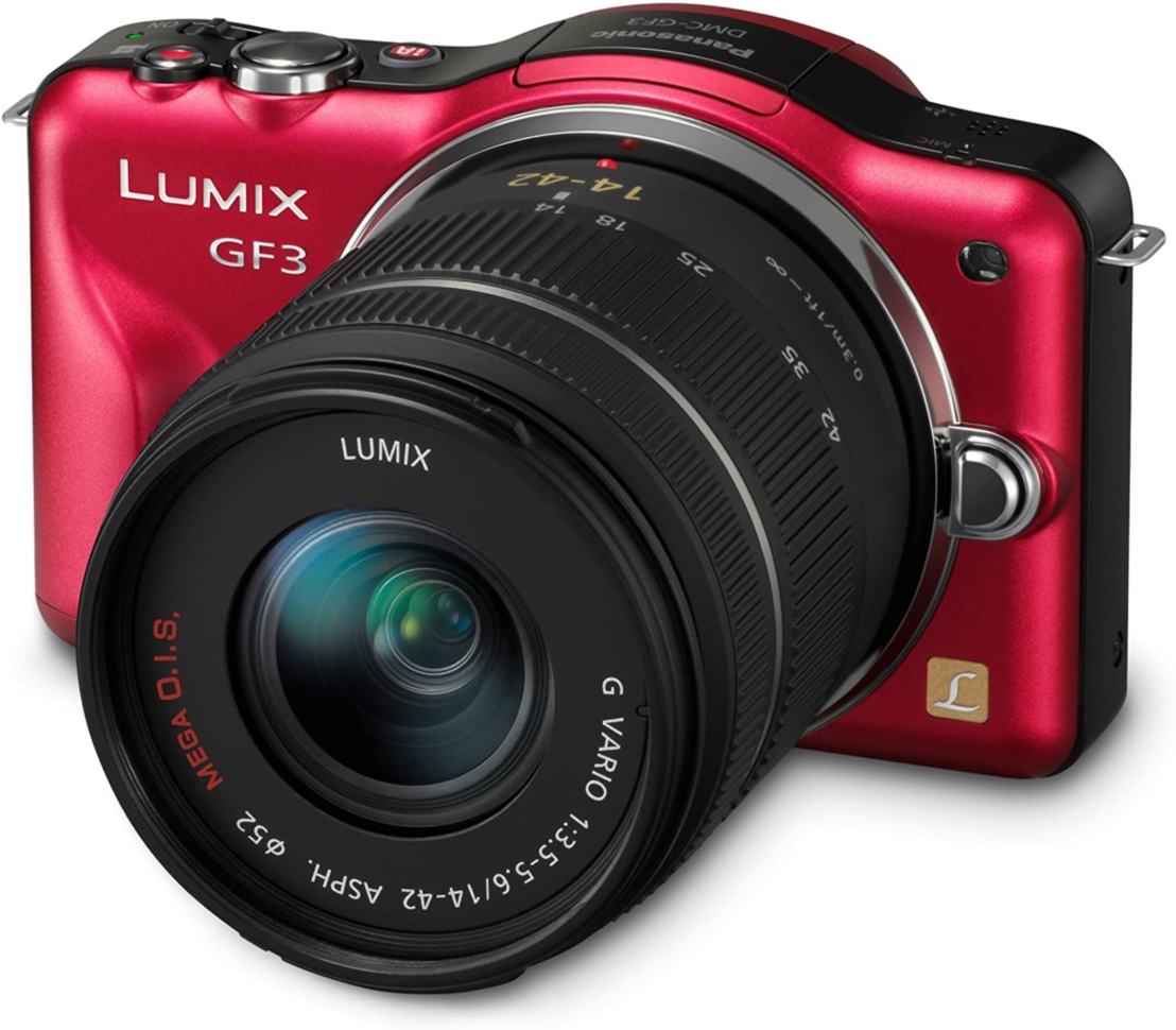 Фотоаппарат Panasonic Lumix DMC-GF3 Kit 14-42mm Red
